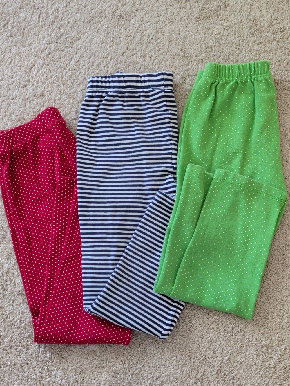 Luigi Girl's Leggings (Set of 3)